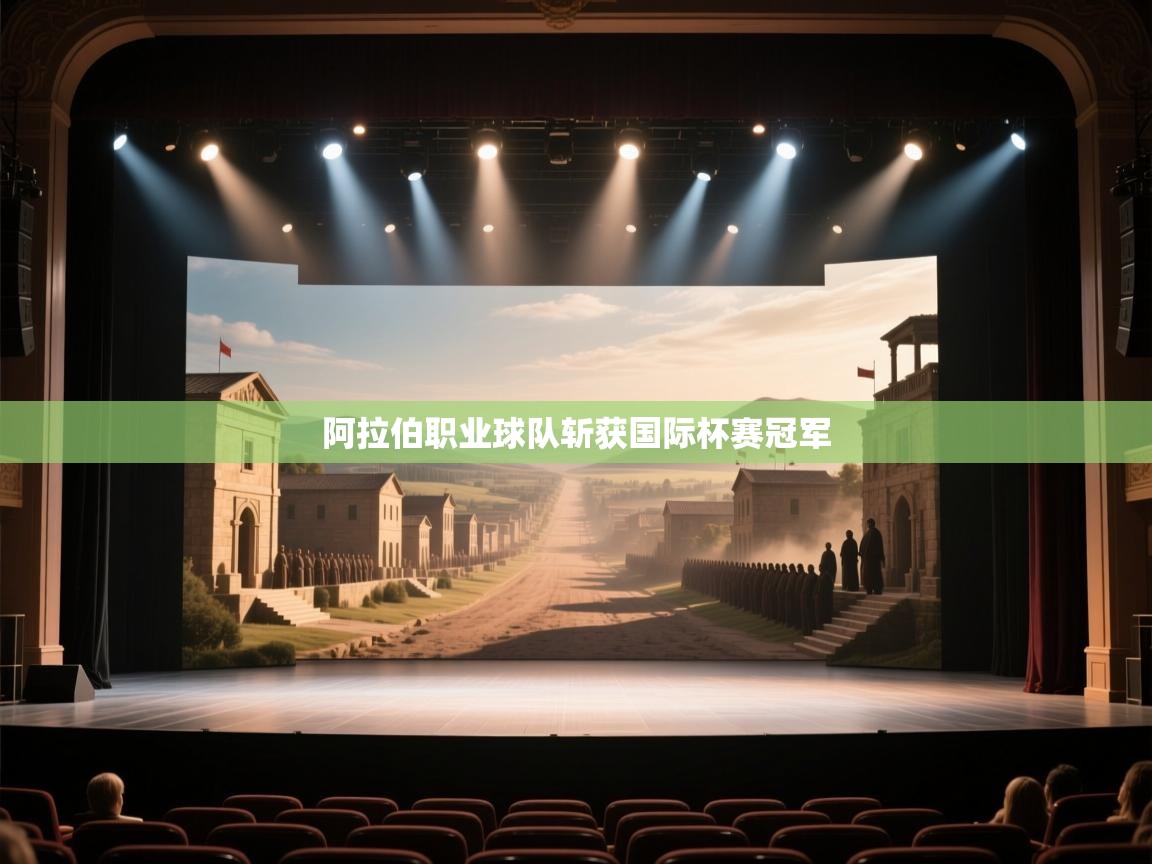 阿拉伯职业球队斩获国际杯赛冠军 第1张