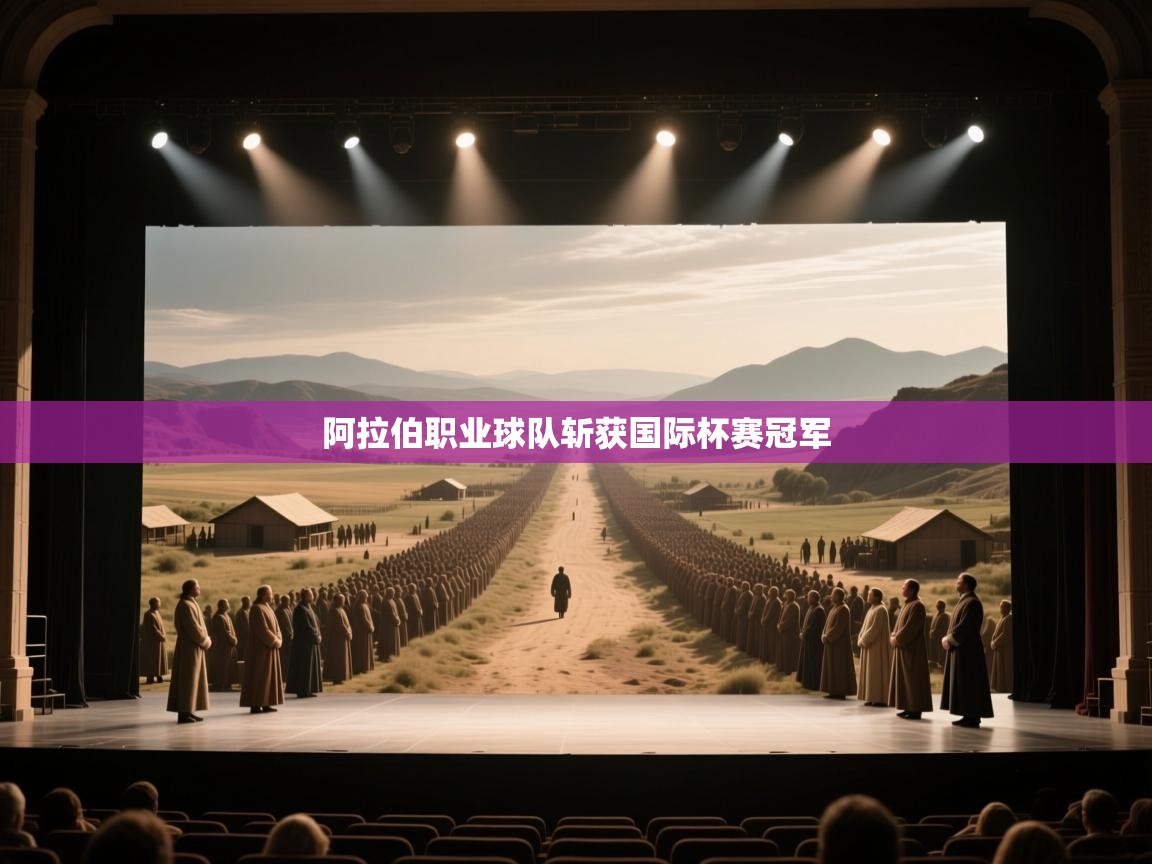 阿拉伯职业球队斩获国际杯赛冠军 第2张