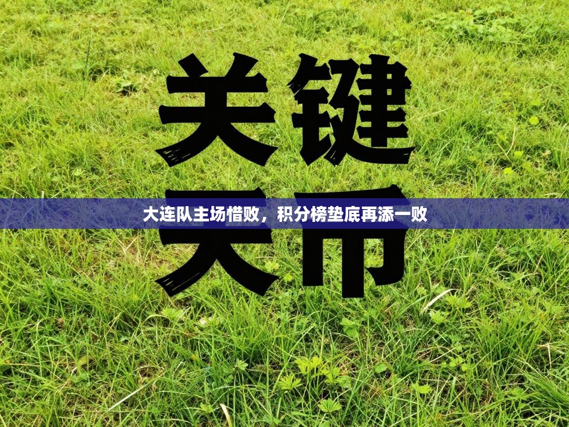 大连队主场惜败，积分榜垫底再添一败  第1张